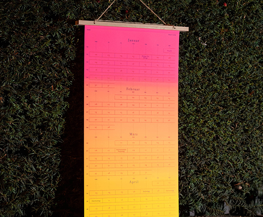 Wandkalender Sunrise (Special Edition) von Days & Dots