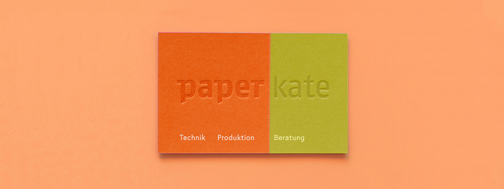 Paperkate Visitenkarte Header